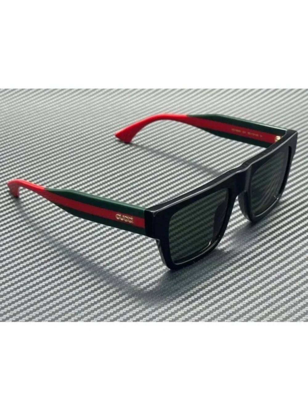 New GUCCI Men Black Sunglasses 53-19-145